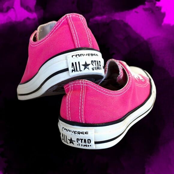 Converse Y2K Retro Hot Pink  Low Lace Up Unisex Sneakers W7 M5 - Picture 7 of 17